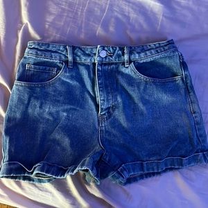 pacsun denim shorts